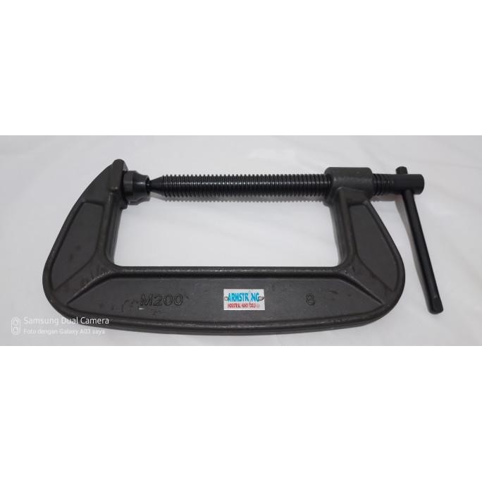 Armstrong Alat Penjepit Klem C (G-Clamp) 8" Tersedia
