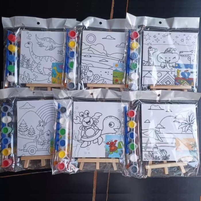 

Kanvas Mini (15x15) - Painting Mini Canvas / Children Canvas Painting