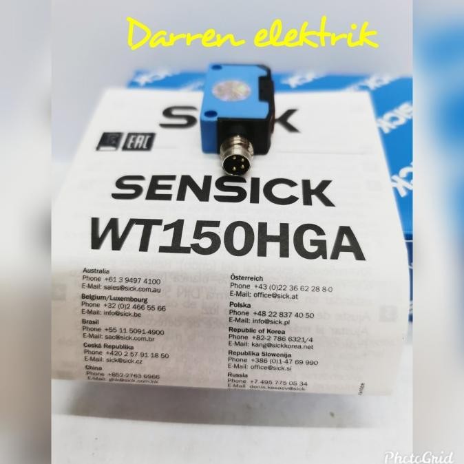 Grosir Photoelectric Sensor Sick Wt150-P460