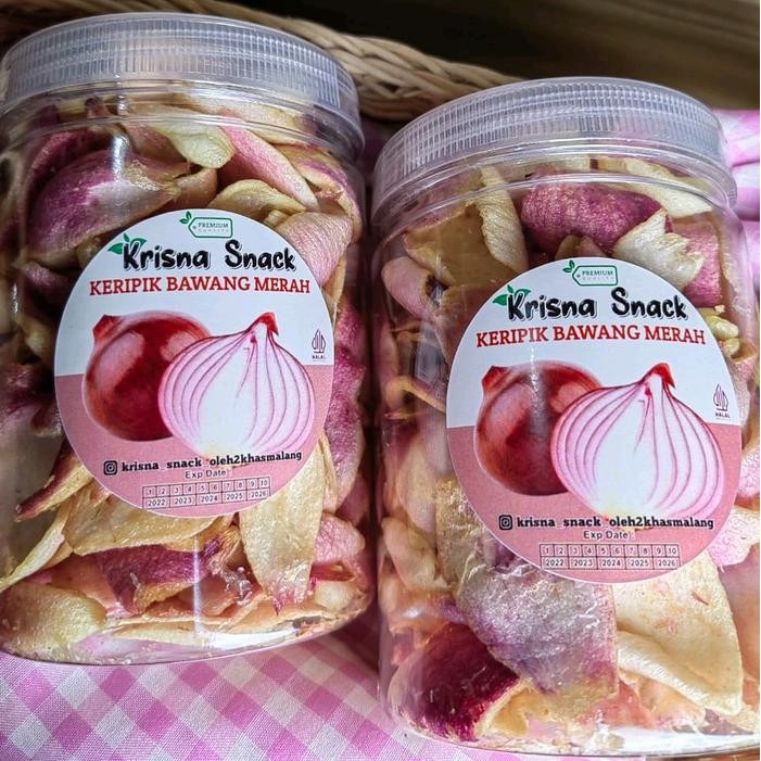 

BARANG TERLARIS KERIPIK BAWANG MERAH CRISPY TOPLES 800ML Food