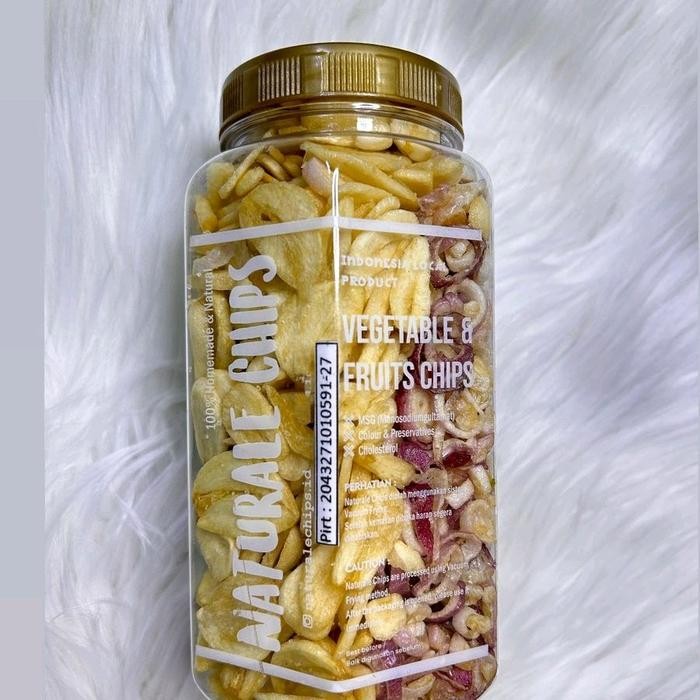 

BARANG TERLARIS Keripik Mix Bawang Putih & Merah Naturale Chips