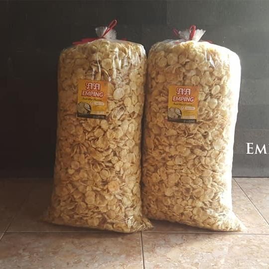 

BARANG TERLARIS Emping Melinjo Ketuk Asin 1kg