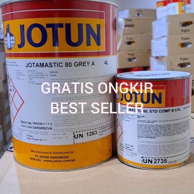 Jotun Jotamastic 80 Grey / Cat Epoxy