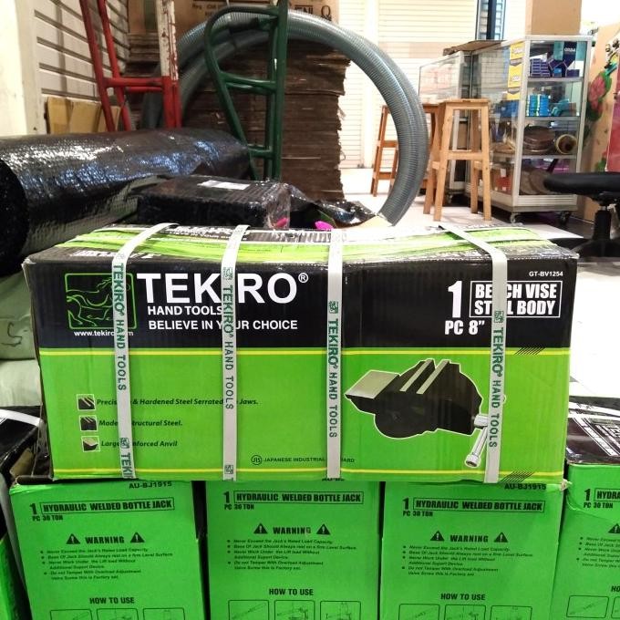 Tekiro Ragum 8" Inch / Penjepit L Catok Tersedia