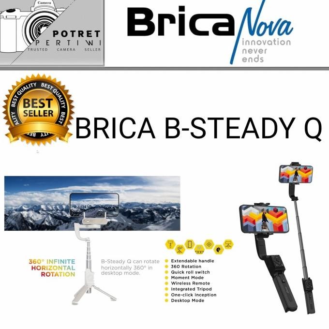 Brica B Steady Q Selfie Smart Gimbal Stabilizer / Brica-B Steady Q / New Stok