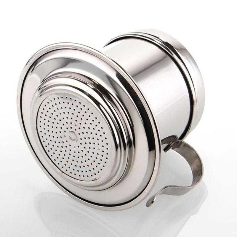 New Vietnam Drip Premium Filter Saring Kopi Sekrup Ulir Vietnam Coffee Drip Pot Stainless - LC2