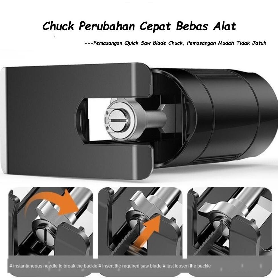 KLJ Mesin Adapter Jigsaw Gergaji Mesin - Gergaji Mesin Adapter reciprocating Jigsaw TERLARIS
