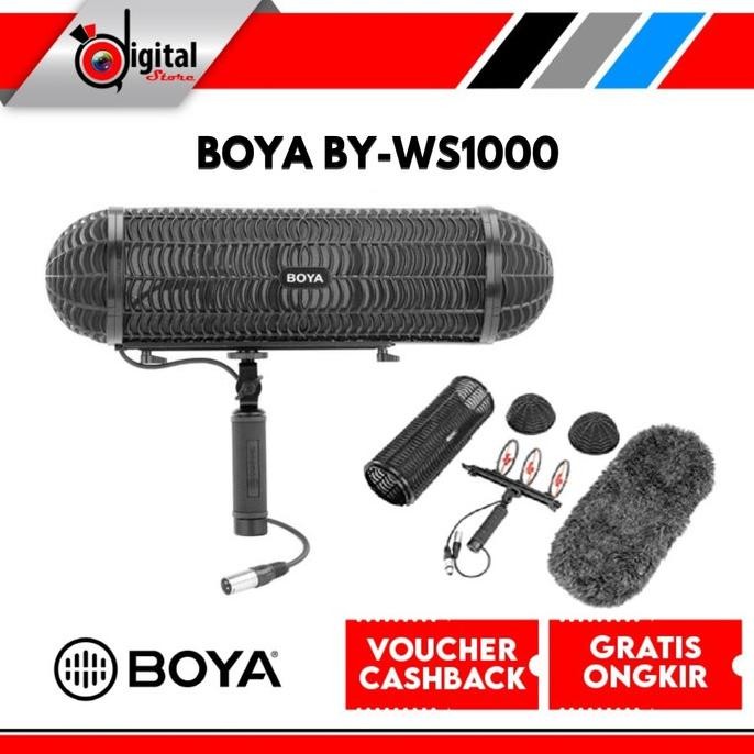 Boya By-Ws1000 Professional Windshield & Suspension System New Stok