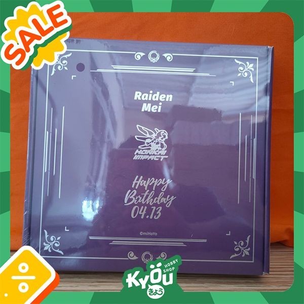 Terlaris Raiden Mei / Herrscher Of Thunder Birthday Box 2022 Set