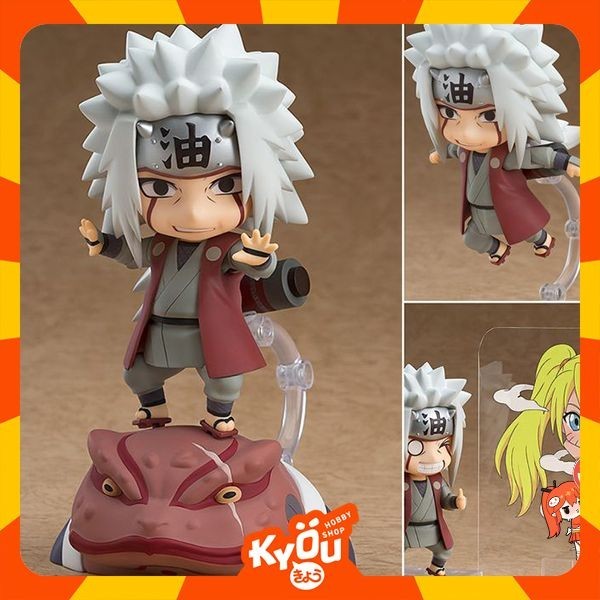 Terlaris Nendoroid Jiraiya & Gamabunta - Naruto Shippuden (Re-Release)
