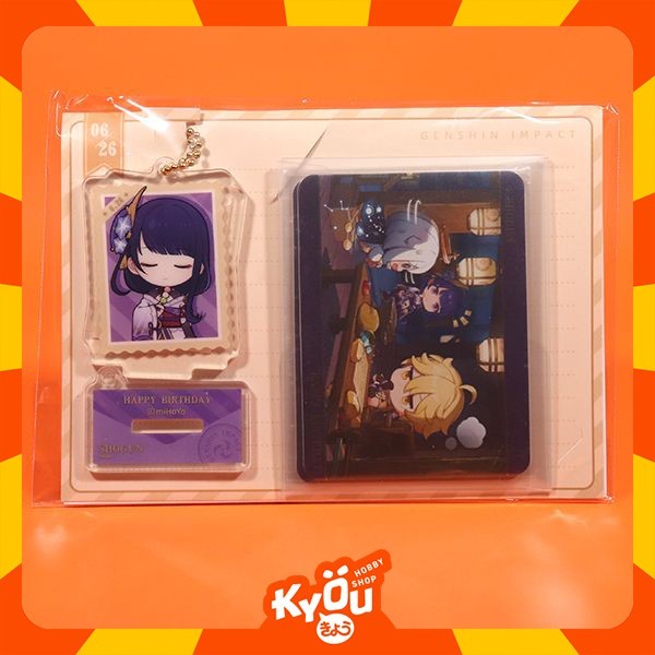 Terlaris Neuvillette Wriothesley Raiden Shogun Nahida Chibi Photo Reminiscing Theme Acrylic Stand