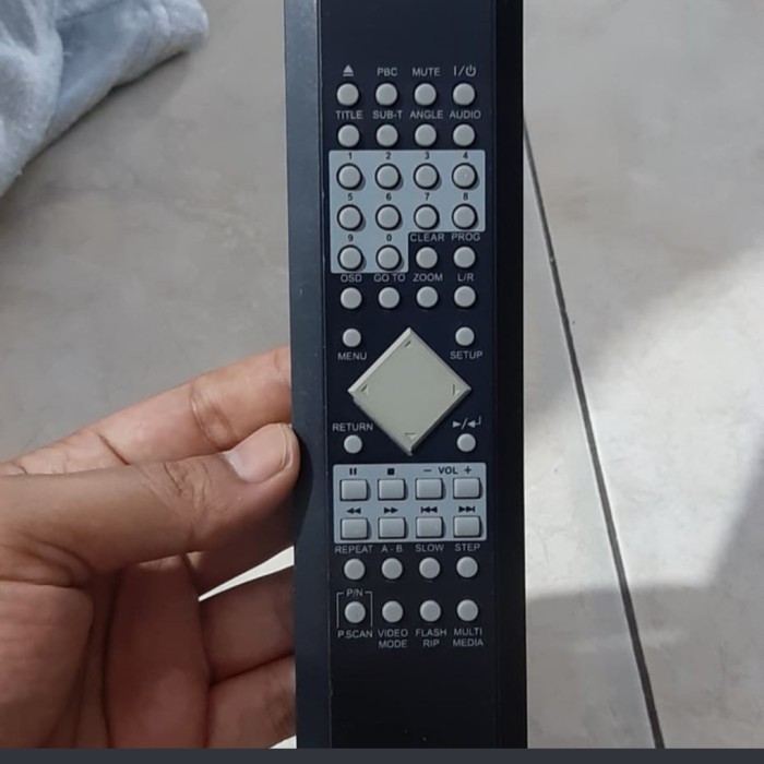 PROMO REMOTE REMOT DVD HOME TEATER POLYTRON ORIGINAL ASLI