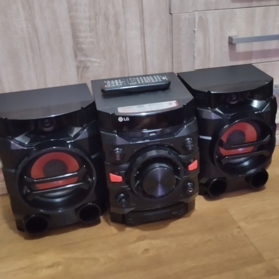 LG mini compo DVD Hifi Bluetooth DM5360 Preloved Seken