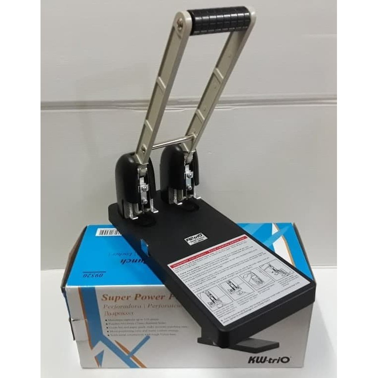 

Mesin Pelubang Kertas 2 Lubang KW-triO Power Punch 09520