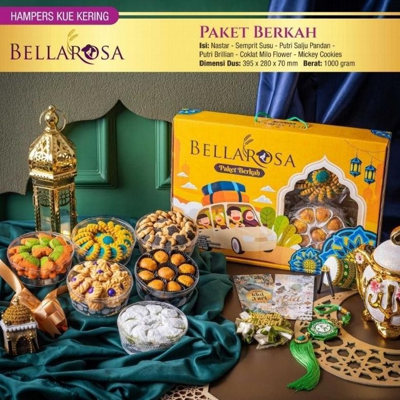 

Bellarosa Berkah - Parsel bingkisan kue kering lebaran