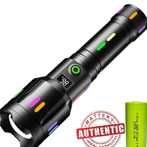 Senter LED Super Terang COBA F351 M80 Zoom Terlaris