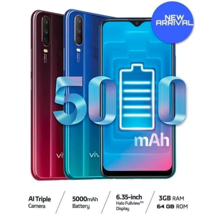 

BERGARANSI VIVO Y12 RAM 3/64 GARANSI RESMI VIVO INDONESIA