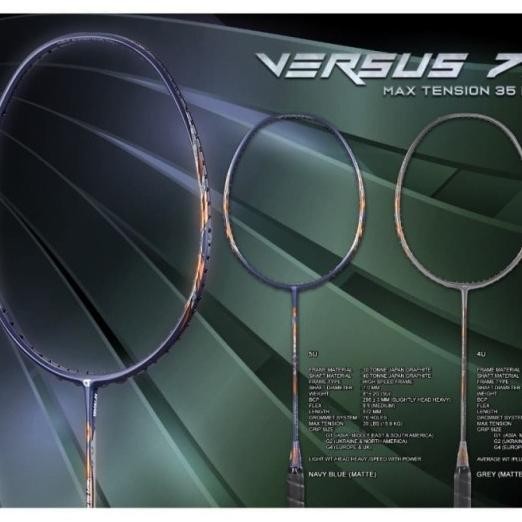 RAKET BADMINTON - RAKET APACS VERSUS 70 - ORIGINAL 4U DAN 5U 35LBS Terlaris