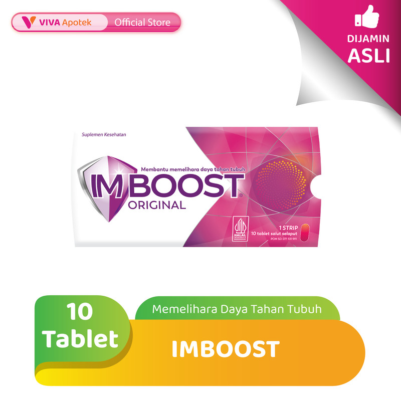 Imboost untuk Memelihara Daya Tahan Tubuh (10 Tablet)