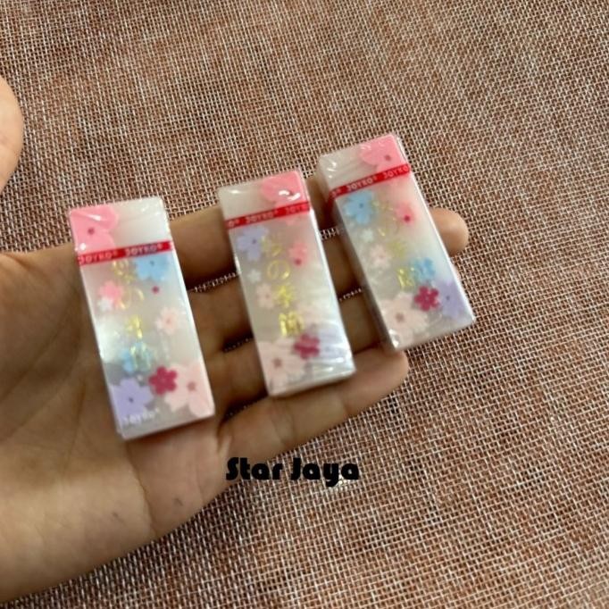 

+++++] Penghapus motif bunga Joyko cherry blosom