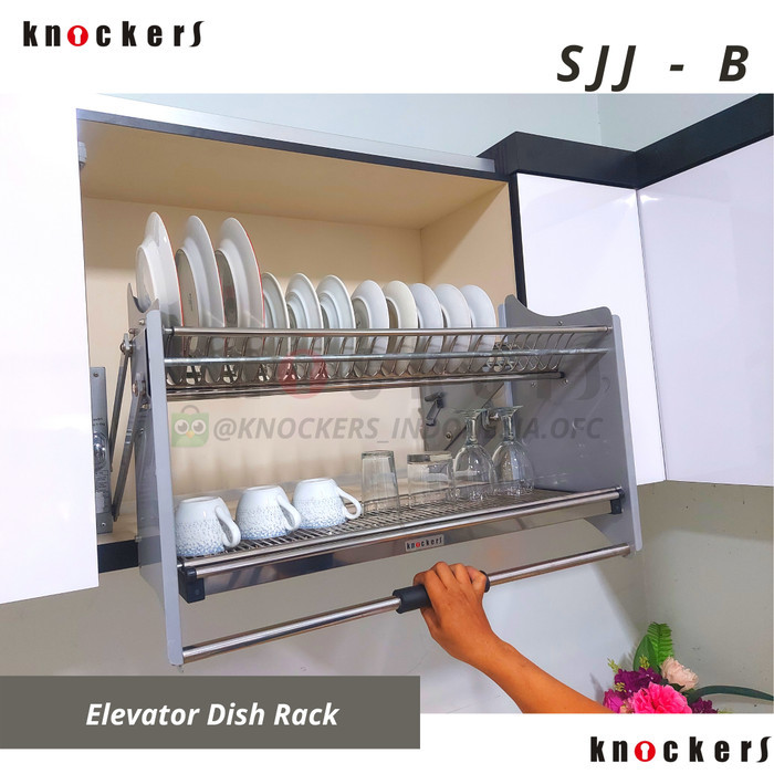 Elevator Dish Rack Basket / Sjj-B / Knockers Indonesia