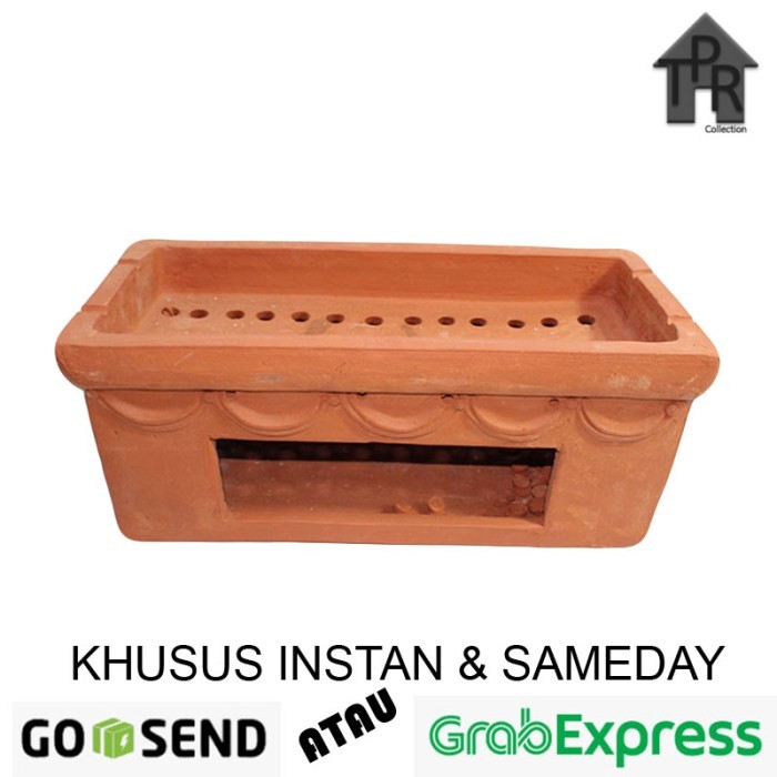 TERAKOTA - ANGLO TANAH LIAT BAKARAN SATE JUMBO (L) KODE 1207