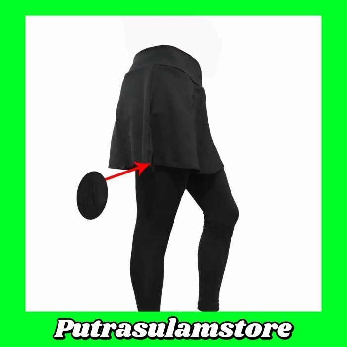 CELANA SEPEDA BALAP PANJANG ROK WANITA - CELANA SEPEDA KETAT PADDING KODE 716