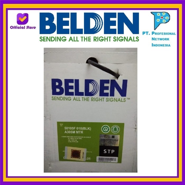 Kabel Lan Stp 50105F Outdoor Cat 5E Belden / Belden Stp Cat5 / Cat 5E