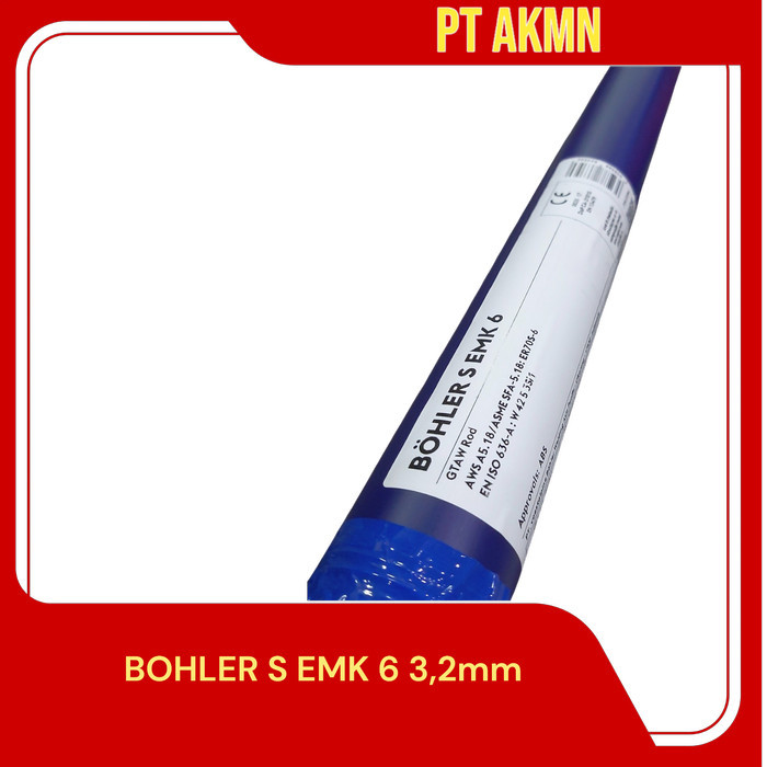 KAWAT LAS T BOHLER EMK 6 ER70S-6 3.2MM