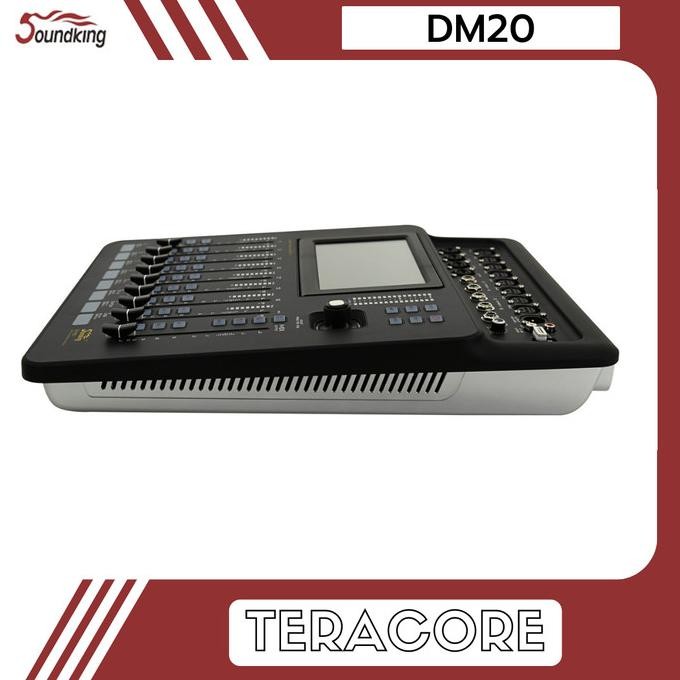 Murah Soundking Dm20 Digital Mixer 16 Channel Input 8 Output Touchscreen