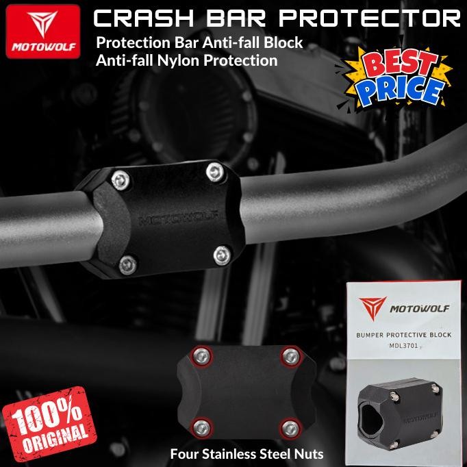Motowolf Bumper Crashbar Protector Pelindung Crashbar Agna Adv 160