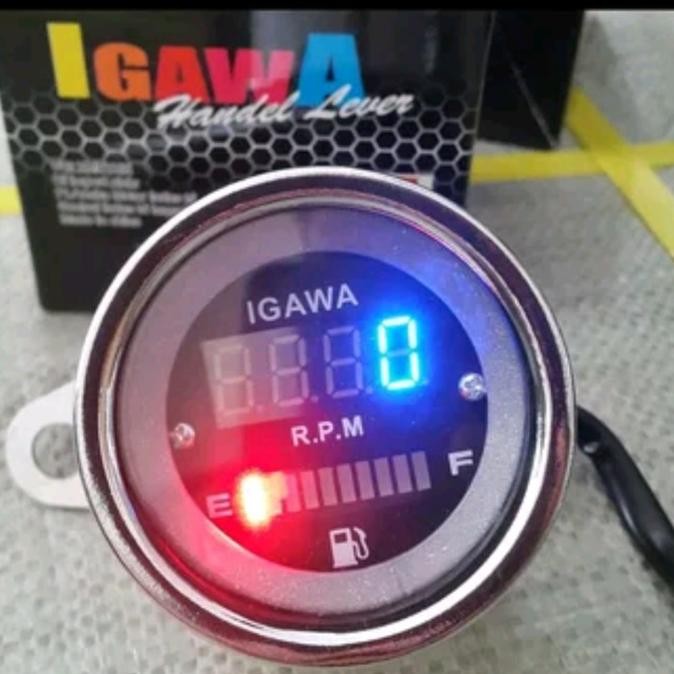 Rpm Plus Ampere Bensin Digital Led Motor Universal