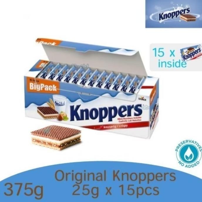 

------] KNOPPERS ISI 15 PIECES 375 GRAM