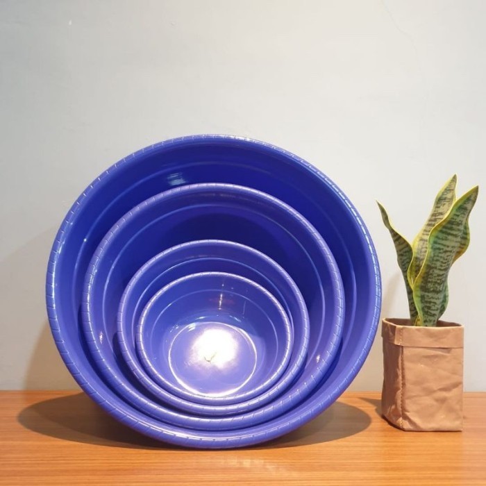 ] Baskom Air Plastik Cuci Sayur Buah Baju Perkakas Mixing Bowl Adonan