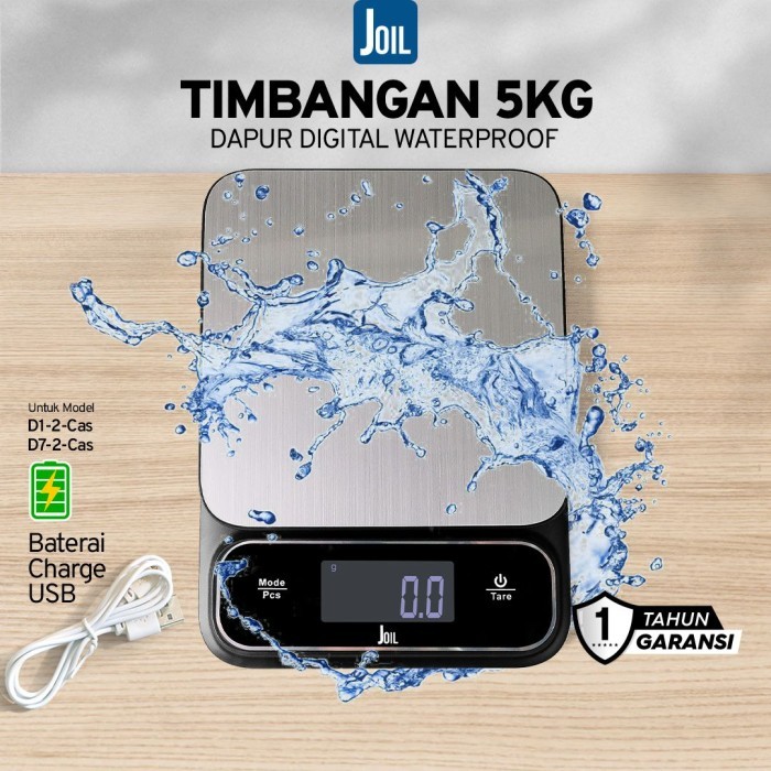 TERLARIS! Timbangan Dapur Kue Digital Stylish - JOIL