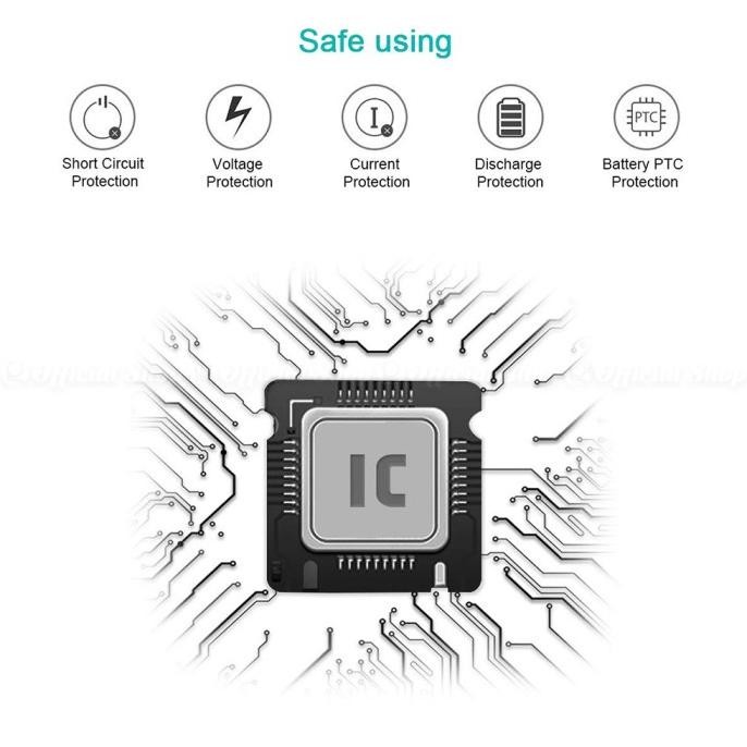 Kingma Baterai En-El14 Battery For D3300 D3200 D5100 D5500 D5600 Ni Kon