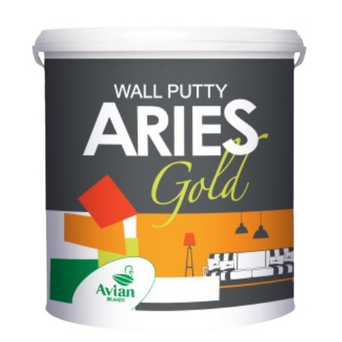 PLAMIR TEMBOK ARIES GOLD WALL PUTTY 25 KG DARI AVIAN