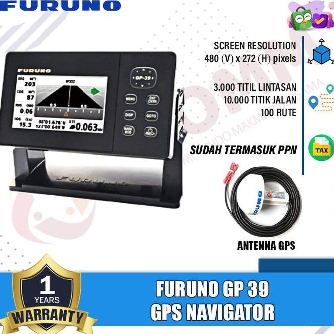Furuno GP39 GP 39 GPS Navigator Kapal Original Garansi Resmi 1 Tahun