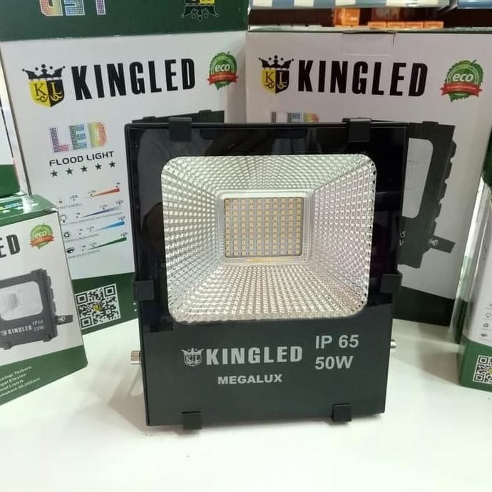 Lampu Sorot Led Kingled 50w 50 Watt Megalux Outdoor Luar IP66 Outdoor