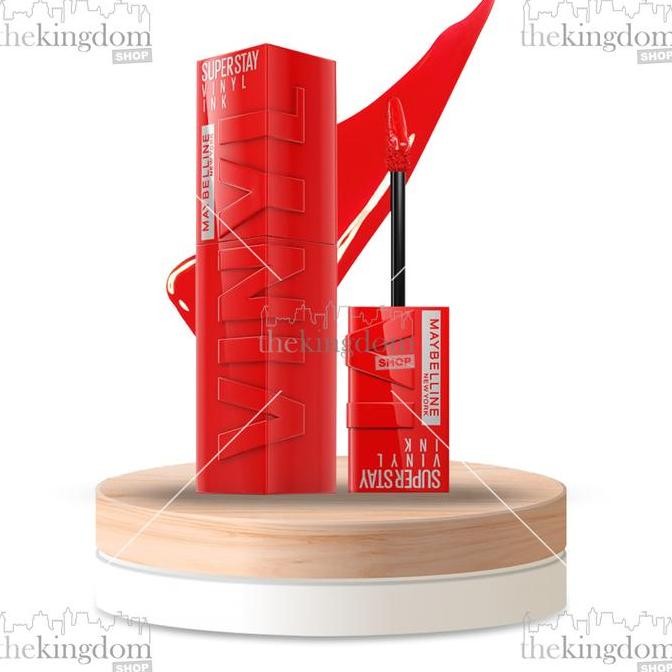MAYBELLINE SUPERSTAY VINYL INK LIP CREAM LIPS GLOSSY LIP TINT LIPSTICK LIPSTIK LIPCREAM LIPTINT PEWA