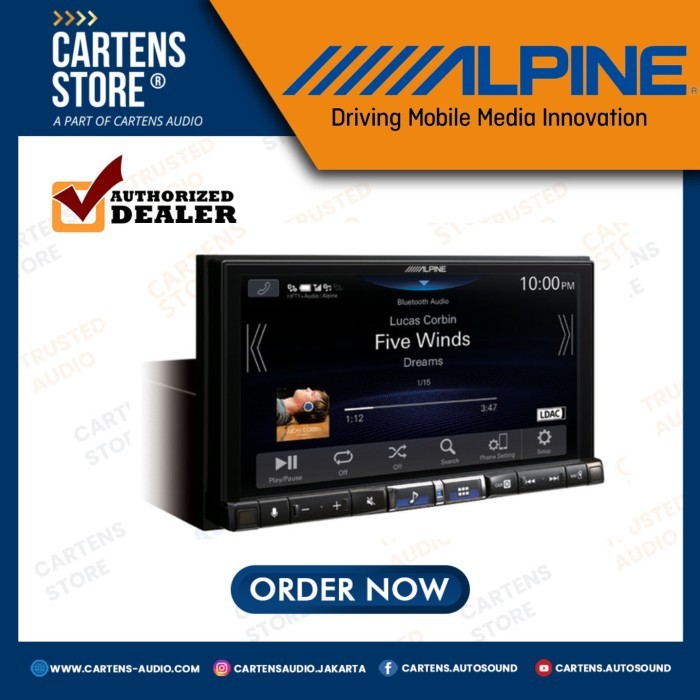 Bisa Spk Head Unit Alpine Ilx-507 7" Original Alpine Indonesia By Cartens