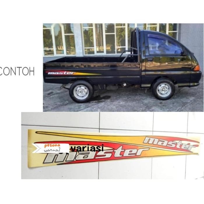 stiker List body daihatsu espass master pick up / stiker Teaik