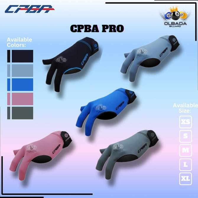 TERBARU - CPBA Gloves PRO Billiard | Sarung Tangan Billiard CPBA PRO