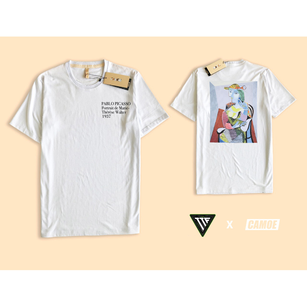 Kaos Tshirt Pablo Picasso Portrait de Marie Uni