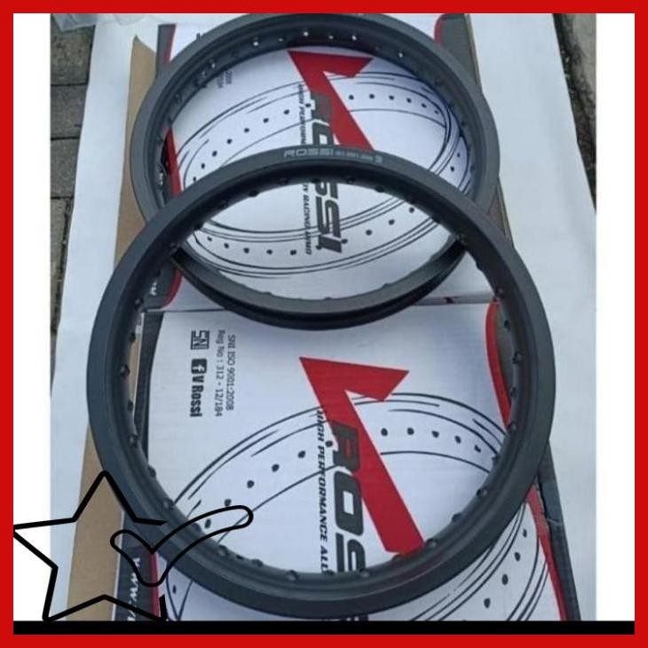 [HNA] VELG 185 17 DAN 215 17 ROSSI SPRINT XD HITAM