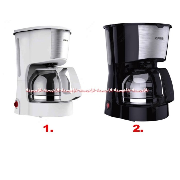 LIMITED EDITION Krisbow Coffee Maker Machine 600ml Alat Mesin Pembuat Kopi Dengan Filter Nilon Level