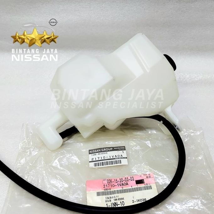 Tabung Air Radiator Nissan Serena C26 Reservoir Tank Original Topp