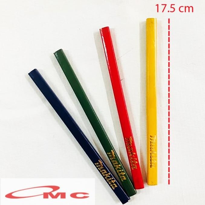 

Makita Pensil Tukang Kayu Bangunan Pinsil Tukang Pensil Tukang Gepeng Pencil Pincil Pensil Kayu Bangunan Pt-7-Makita Ori