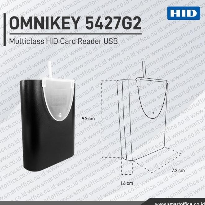 Rfid Reader Hid Omnikey 5427G2 Nfc Multiclass Card New Version 5427Ck