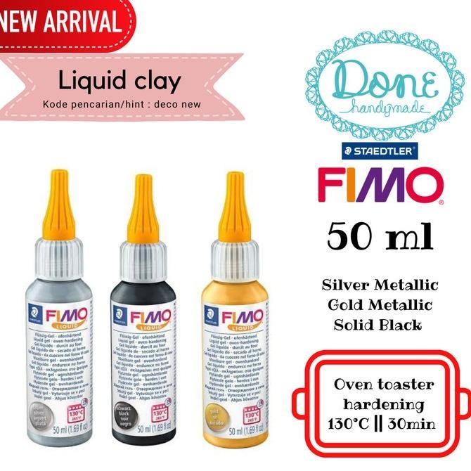 

Done Handymade fimo liquid clay deco gel polymer glue lem deco new